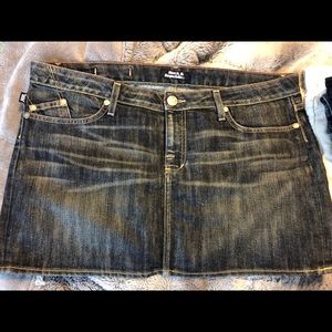 Rock & Republic denim mini skirt